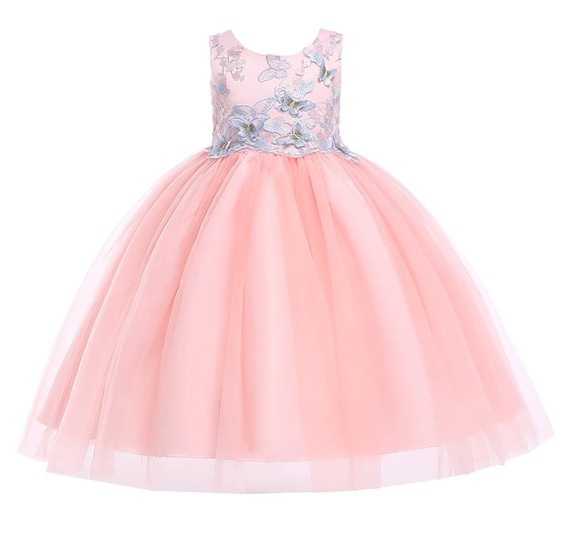 Girls Dress Butterfly applique Princess Dresses For Girl Birthday Present Party Clothes Formal Dress Christmas Children Costume
Girls Dress Butterfly applique Princess Dresses For Girl Birthday Present Party Clothes Formal Dress Christmas Children Costume