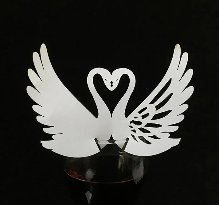 Free Shipping 500PCS/LOT Love Swan Laser Cutting Wine Glass Card Paper Cup Place Card Wedding Decoration Event Party Supplies
Free Shipping 500PCS/LOT Love Swan Laser Cutting Wine Glass Card Paper Cup Place Card Wedding Decoration Event Party Supplies