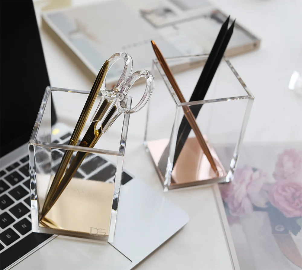 desk organizer Acrylic Pen Holder pencil holder desk accessories school supplies
desk organizer Acrylic Pen Holder pencil holder desk accessories school supplies