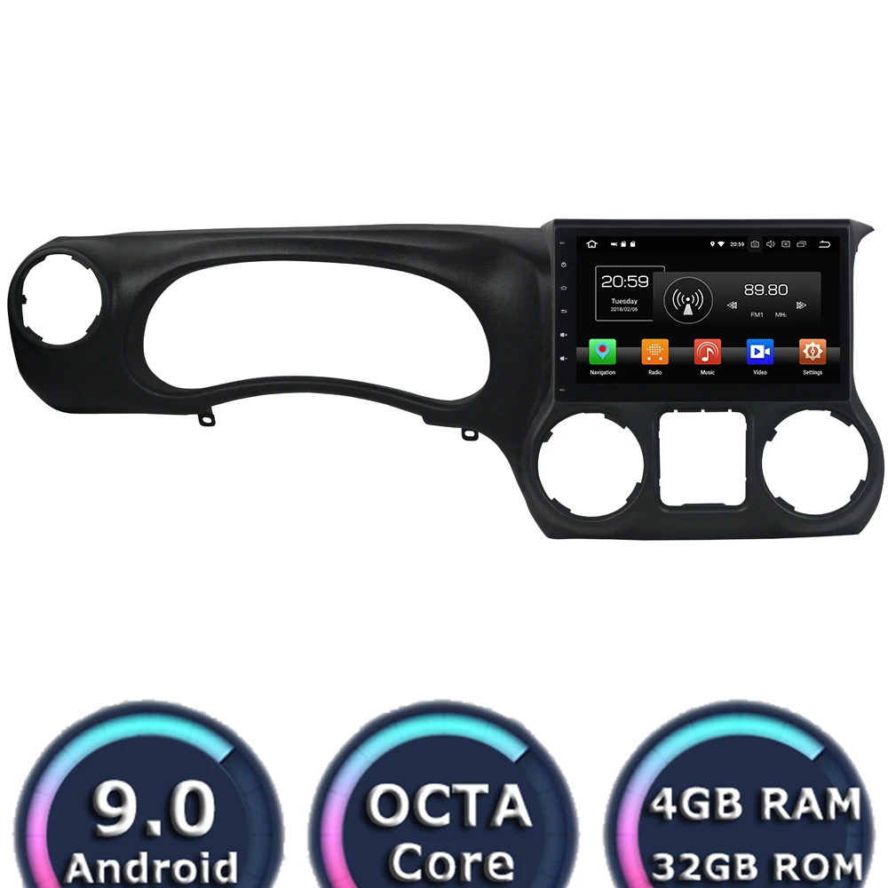 Roadlover Android 9.0 Car Multimedia System Player For Jeep Wrangler Stereo GPS Navigation Automagnitol Double Din Radio NO DVD
Roadlover Android 9.0 Car Multimedia System Player For Jeep Wrangler Stereo GPS Navigation Automagnitol Double Din Radio NO DVD