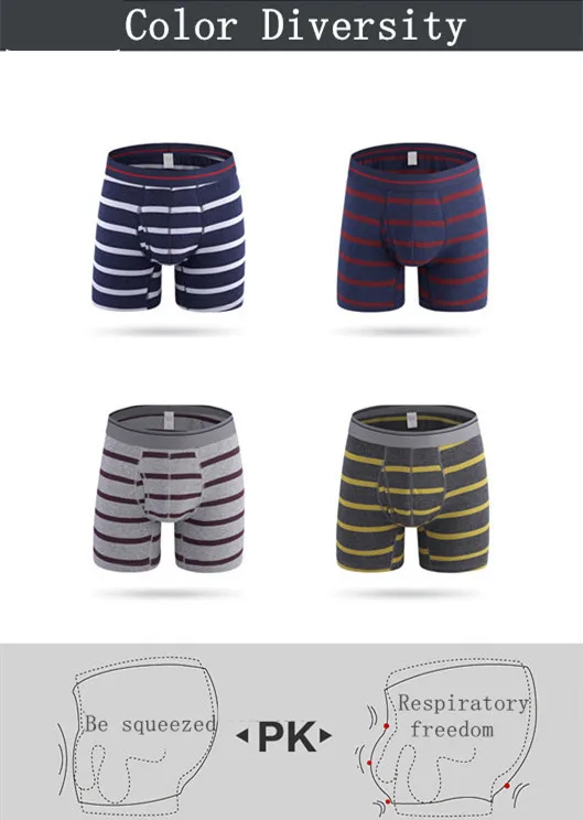 Cotton Mens long leg Underwear Boxers Pour Homme Breathable Male Sexy Boxer Shorts Brand Men's Underpants
Cotton Mens long leg Underwear Boxers Pour Homme Breathable Male Sexy Boxer Shorts Brand Men's Underpants
