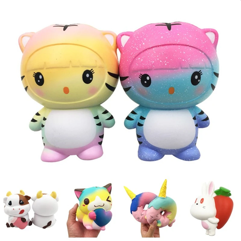 New Cartoon Cat Squishy Toys Shape Slow Rebound Pu Simulation Animal Rising Anti Stress Reliever Toy Valentine's Day Gift
New Cartoon Cat Squishy Toys Shape Slow Rebound Pu Simulation Animal Rising Anti Stress Reliever Toy Valentine's Day Gift