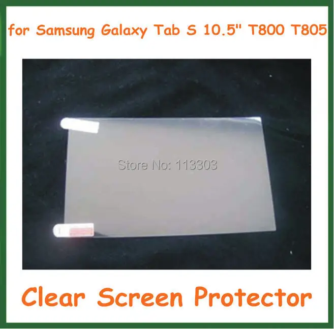 5pcs Ultra Clear Screen Protector Protective Film for Samsung Galaxy Tab S 10.5" T800 T805 Tablet PC 10.5" No Retail Package
5pcs Ultra Clear Screen Protector Protective Film for Samsung Galaxy Tab S 10.5" T800 T805 Tablet PC 10.5" No Retail Package