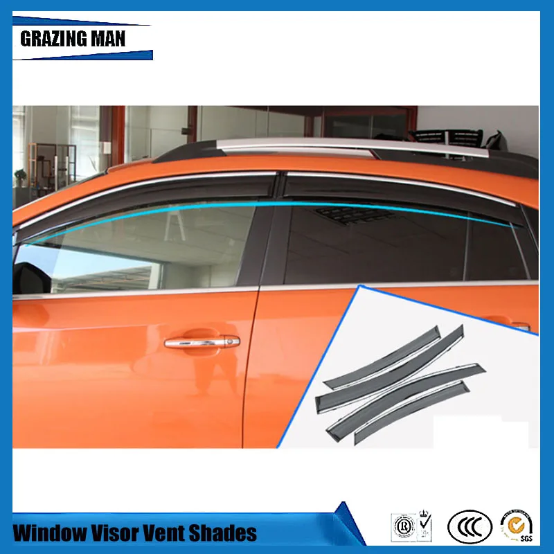 Car accessories Window Visor Vent Shades Sun Rain Deflector Guard 4PCS/SET for XV sun visor
Car accessories Window Visor Vent Shades Sun Rain Deflector Guard 4PCS/SET for XV sun visor