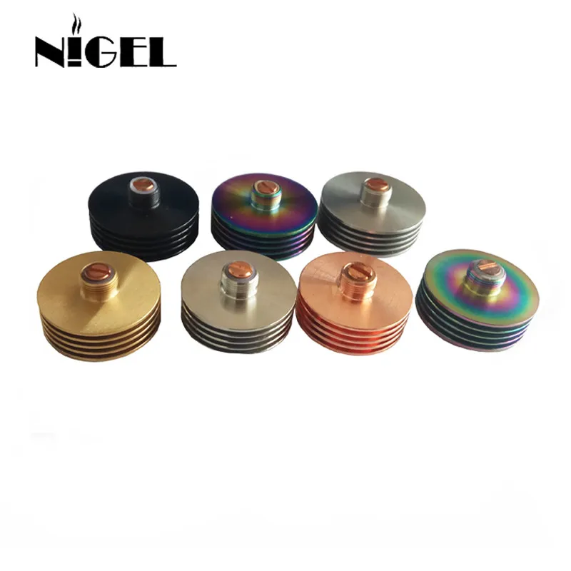Nigel 24 MM 22MM Metal round Colorful 510 Heat Dissipation Heat Sink Atomizer Radiator for 510 24mm RDA Tank vape Mod Hot Sale
Nigel 24 MM 22MM Metal round Colorful 510 Heat Dissipation Heat Sink Atomizer Radiator for 510 24mm RDA Tank vape Mod Hot Sale