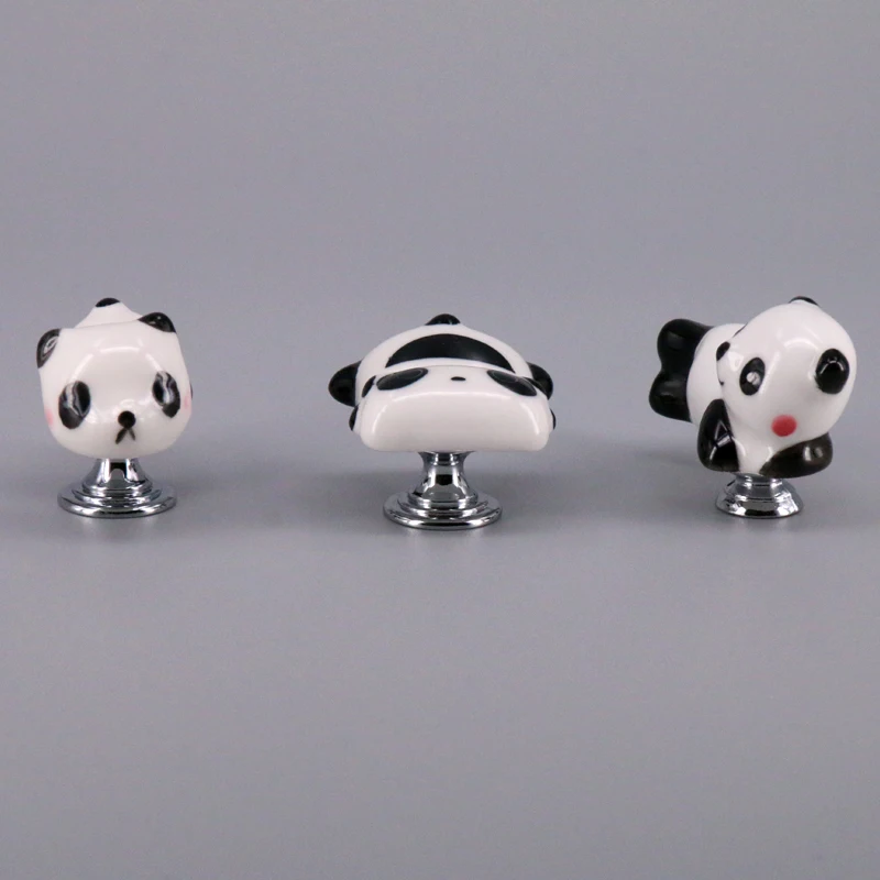 1x Cute Cartoon Panda shape Ceramic Door Knob Children Room Cupboard Cabinet Drawer Kitchen Furniture Pull Handle With Screws
1x Cute Cartoon Panda shape Ceramic Door Knob Children Room Cupboard Cabinet Drawer Kitchen Furniture Pull Handle With Screws