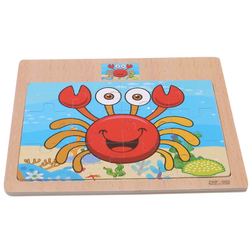 Baby 12Pcs Cartoon Jigsaw Puzzle Wooden Toys Animal/Vehicle/Motorcycle Have Reference Photo Kids Educational Learning Gift
Baby 12Pcs Cartoon Jigsaw Puzzle Wooden Toys Animal/Vehicle/Motorcycle Have Reference Photo Kids Educational Learning Gift