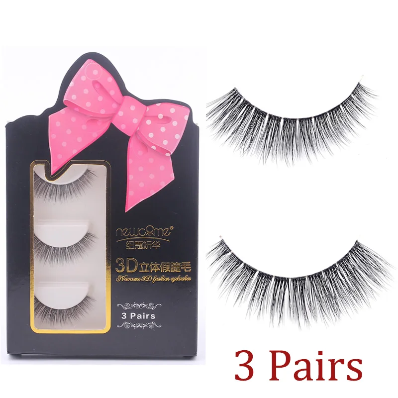 THINKSHOW 3 Pair 3D Eye Lash Handmade Natural 3D Mink Fake Lashes False Eyelashes Quality Thick Eyelash Extension Makeup Tools
THINKSHOW 3 Pair 3D Eye Lash Handmade Natural 3D Mink Fake Lashes False Eyelashes Quality Thick Eyelash Extension Makeup Tools