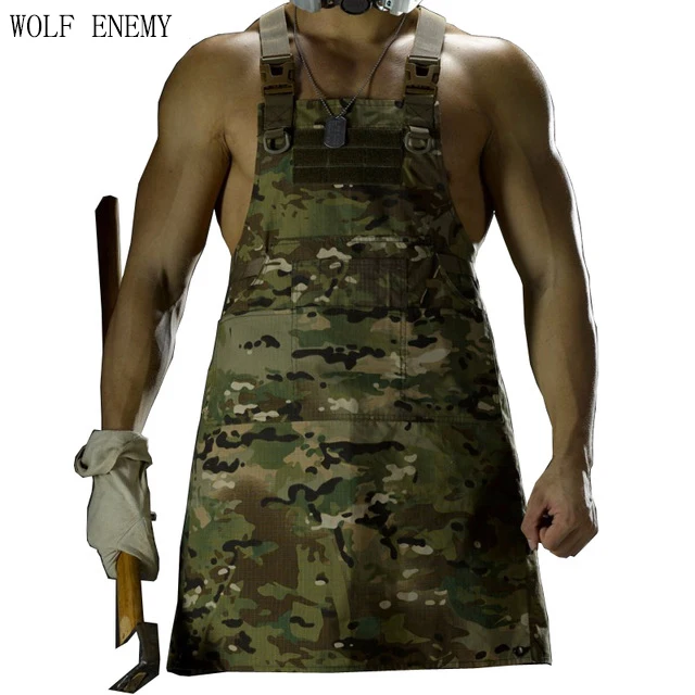 New Camouflage ripstop Aprons Highlander Krypteck working Apron Woman Apron Krypteck camouflage
New Camouflage ripstop Aprons Highlander Krypteck working Apron Woman Apron Krypteck camouflage