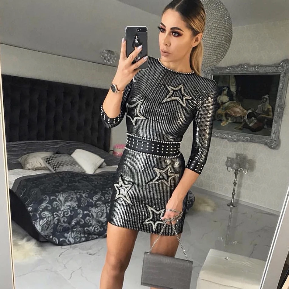 DressBird женское осенне-зимнее облегающее платье с длинным рукавом, сексуальное мини-платье с рукавом три четверти и блестками, зимнее платье д...
DressBird женское осенне-зимнее облегающее платье с длинным рукавом, сексуальное мини-платье с рукавом три четверти и блестками, зимнее платье д...