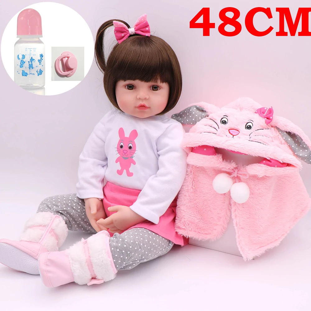 Bebes reborn NPK doll girl toys 48cm adorable silicone reborn baby doll toddler princess babies reborn for kids gift toys
Bebes reborn NPK doll girl toys 48cm adorable silicone reborn baby doll toddler princess babies reborn for kids gift toys