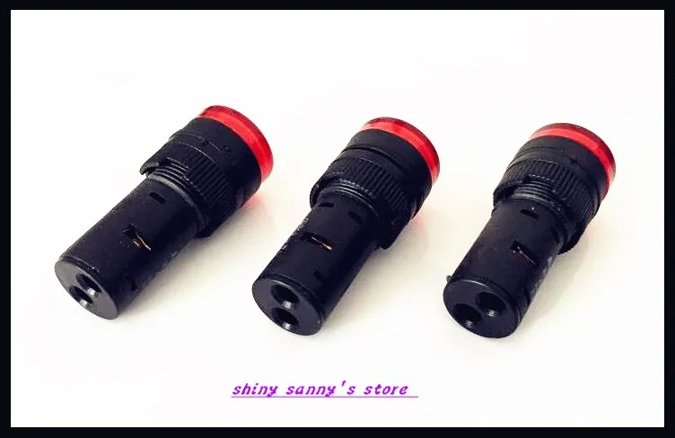 15 pcs/Lot AD16-16C 16mm Diameter Red AC/DC 12V,24V,110V, AC220V LED Power Indicator Signal Light Lamp Brand New
15 pcs/Lot AD16-16C 16mm Diameter Red AC/DC 12V,24V,110V, AC220V LED Power Indicator Signal Light Lamp Brand New