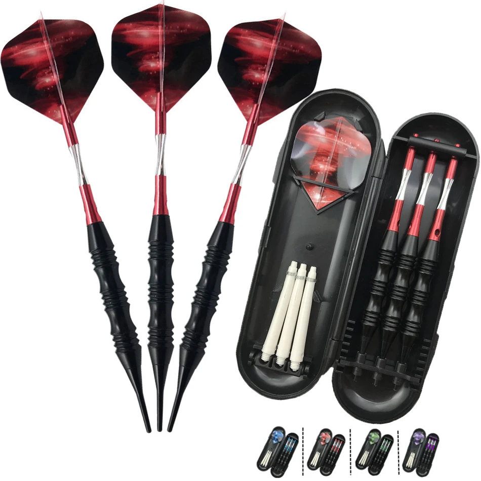 3pcs Darts Professional 23 Gram Soft Game Electronic Darts Needle Professional Fly Box Set Outdoor Activities Darts Black iron
3pcs Darts Professional 23 Gram Soft Game Electronic Darts Needle Professional Fly Box Set Outdoor Activities Darts Black iron
