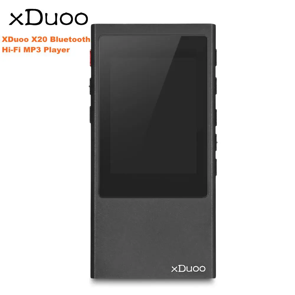 XDuoo X20 MP3 плеер Bluetooth 4 1 Портативный USB DAC аудио Hi Fi без потерь музыки с 2 дюйма Экран