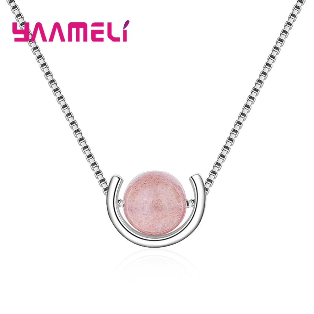Simple Style Light Red Bead Pendant 100% 925 Sterling Silver Lowest Price For Women Ladies Jewelry Present Necklace Gift
Simple Style Light Red Bead Pendant 100% 925 Sterling Silver Lowest Price For Women Ladies Jewelry Present Necklace Gift
