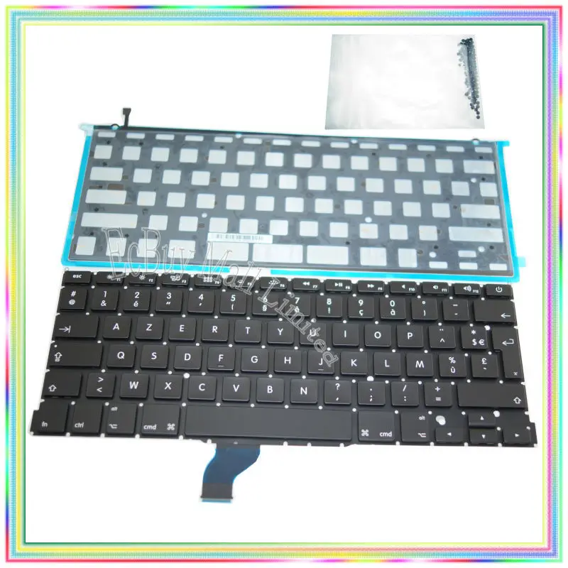 Совершенно новая Французская клавиатура AZERTY FR с подсветкой и винтами для клавиатуры для Macbook Retina 13,3 дюйма A1502-15 лет
Совершенно новая Французская клавиатура AZERTY FR с подсветкой и винтами для клавиатуры для Macbook Retina 13,3 дюйма A1502-15 лет