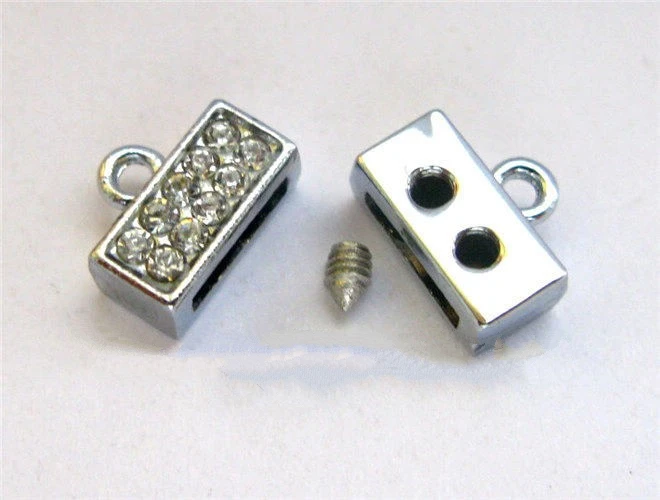 50pcs 8mm Connector Charms Head End Clasp Internal Dia 8mm Fit 8mm band Strips DIY Charms Fittings Accessories
50pcs 8mm Connector Charms Head End Clasp Internal Dia 8mm Fit 8mm band Strips DIY Charms Fittings Accessories