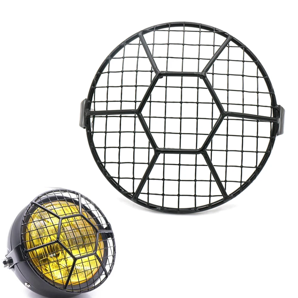 evomosa Retro Motorcycle Headlight Grill Motorbike Cafe Racer Head Lamp Cover Mesh For Harley Chopper Cruiser Softail Sportster
evomosa Retro Motorcycle Headlight Grill Motorbike Cafe Racer Head Lamp Cover Mesh For Harley Chopper Cruiser Softail Sportster