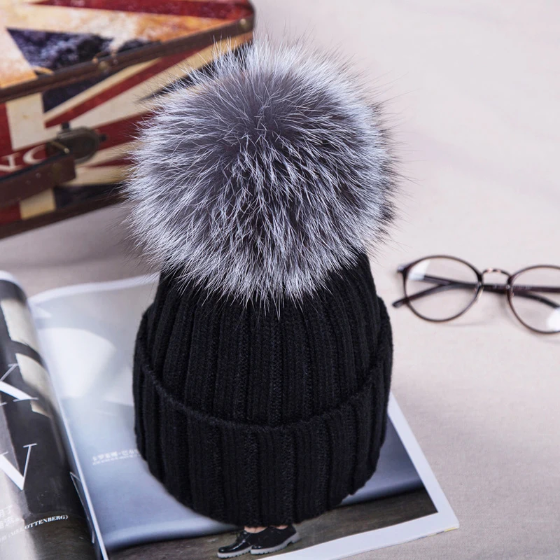 Winter Warm Female Fur Pom Poms Hat Winter Hat For Women Girl 's Hat Knitted Beanies Cap Hat Thick Women Skullies Beanies
Winter Warm Female Fur Pom Poms Hat Winter Hat For Women Girl 's Hat Knitted Beanies Cap Hat Thick Women Skullies Beanies