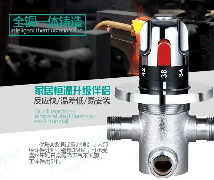 Bathroom Tub Faucet Mixer Concealed Shower Room Steam For Thermostatic Mixing Valve Faucet Temperature Control Faucet taps DN15
Bathroom Tub Faucet Mixer Concealed Shower Room Steam For Thermostatic Mixing Valve Faucet Temperature Control Faucet taps DN15