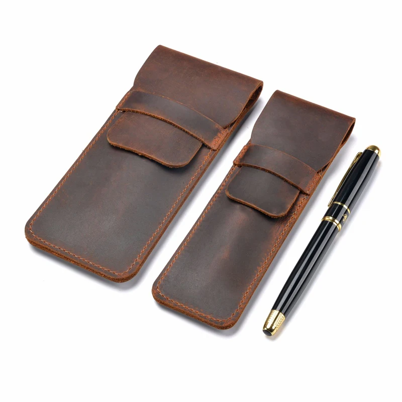 Handmade Genuine Leather Pen Bag Cowhide Pencil Bag Vintage Retro Style Accessories For Travel Journal Free Shipping BJB89
Handmade Genuine Leather Pen Bag Cowhide Pencil Bag Vintage Retro Style Accessories For Travel Journal Free Shipping BJB89
