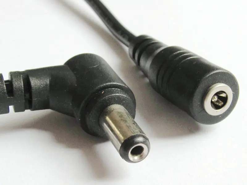 2 pieces DC L-shaped 90 Right Angle 5.5*2.1mm Male to 3.5x1.35mm female cable power plug adapter connector cord 12cm
2 pieces DC L-shaped 90 Right Angle 5.5*2.1mm Male to 3.5x1.35mm female cable power plug adapter connector cord 12cm