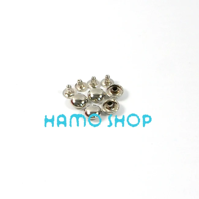 5mm Silver Round Rivet Metal Spike Studs Leathercraft DIY Fashion Biker Rapid Punk Rock 500pcs/lot Free Shipping
5mm Silver Round Rivet Metal Spike Studs Leathercraft DIY Fashion Biker Rapid Punk Rock 500pcs/lot Free Shipping