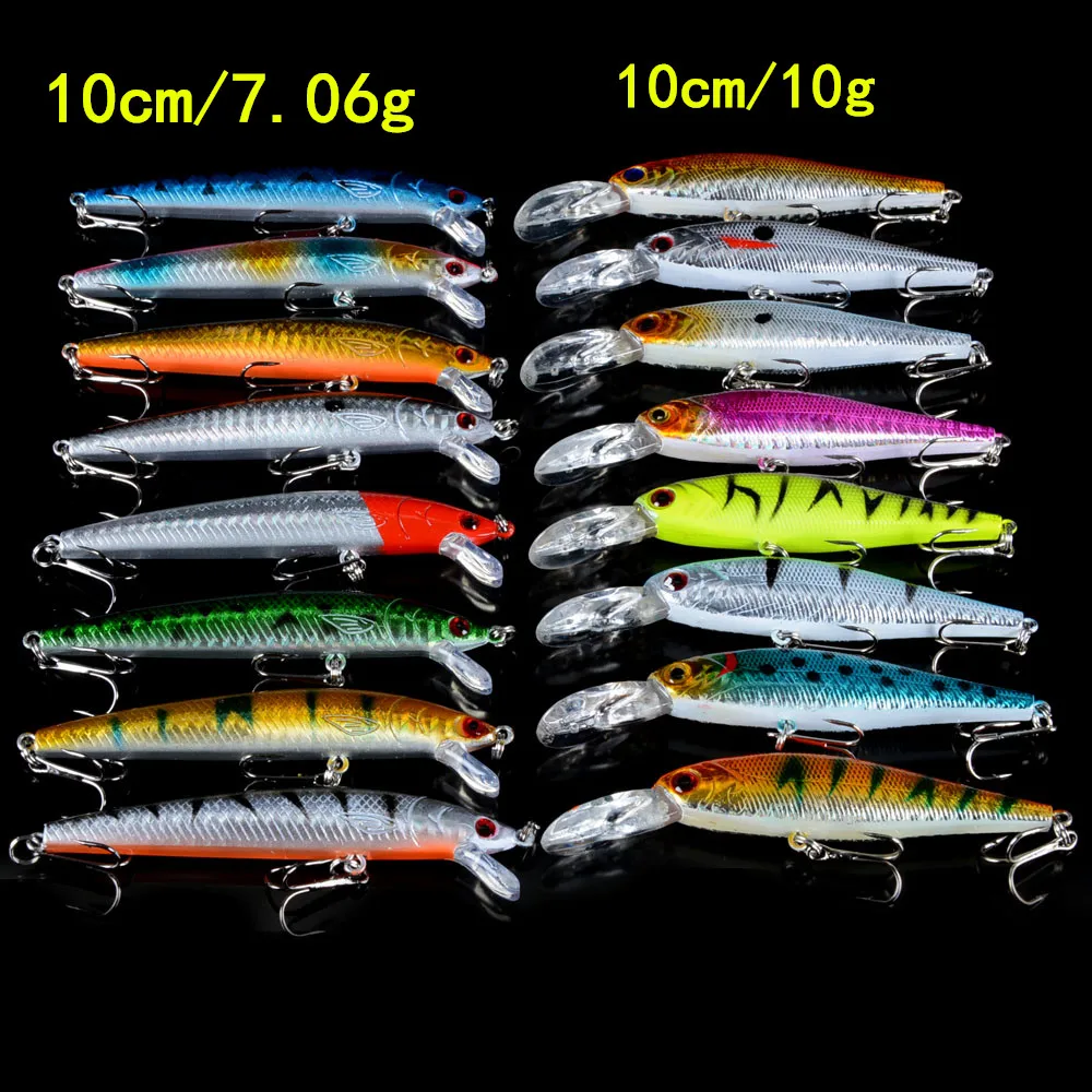 New Set 16pcs/Lot High Quality Fishing Lures Mixed 2 Models Minnows Artificial Hard Baits Fishing Tackle
New Set 16pcs/Lot High Quality Fishing Lures Mixed 2 Models Minnows Artificial Hard Baits Fishing Tackle