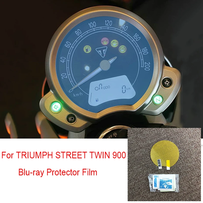 Cluster Scratch Protection Film Speedometer Screen Protector Blu-ray Protector For Street Twin 900
Cluster Scratch Protection Film Speedometer Screen Protector Blu-ray Protector For Street Twin 900