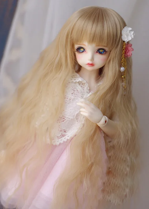 BJD doll wigs keiskei golden long curly wigs for 1/3 1/4 1/6 1/8 BJD DD SD MSD YOSD High-temperature hair wigs doll accessorie
BJD doll wigs keiskei golden long curly wigs for 1/3 1/4 1/6 1/8 BJD DD SD MSD YOSD High-temperature hair wigs doll accessorie