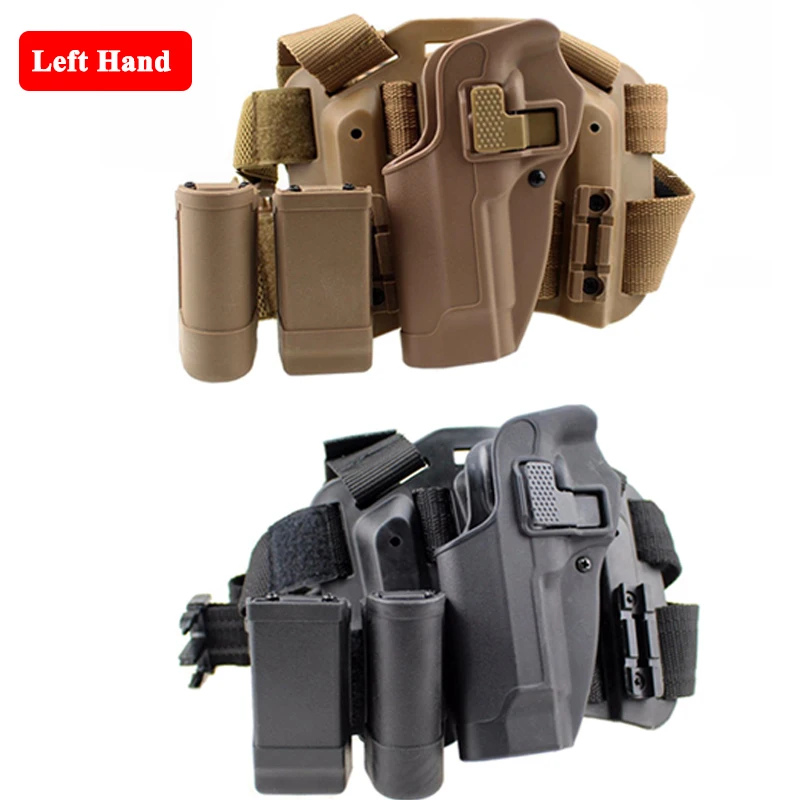 Tactical Beretta M9 92 96 Gun Leg Holster w/ Magazine Pouch Hunting Accessories Left Hand Pistol Quick Draw Gun Carry Holster
Tactical Beretta M9 92 96 Gun Leg Holster w/ Magazine Pouch Hunting Accessories Left Hand Pistol Quick Draw Gun Carry Holster