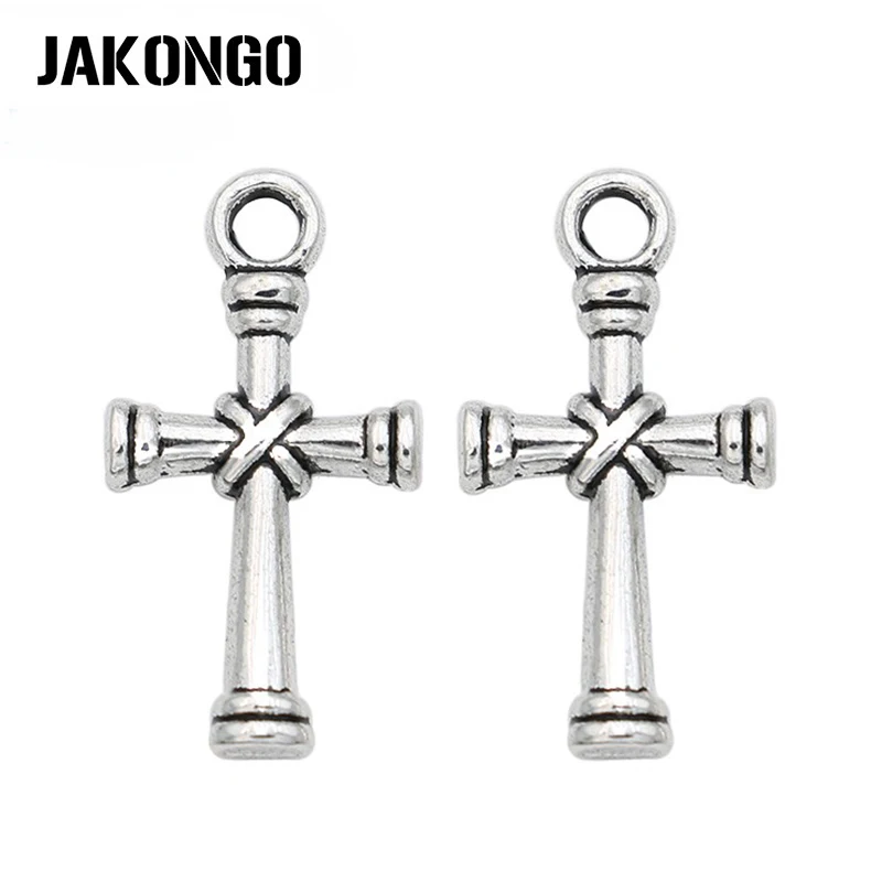 JAKONGO антикварные посеребренные подвески-кресты из цинкового сплава для изготовления ювелирных изделий «сделай сам» ручной работы 21x11 мм 20 ш...
JAKONGO антикварные посеребренные подвески-кресты из цинкового сплава для изготовления ювелирных изделий «сделай сам» ручной работы 21x11 мм 20 ш...