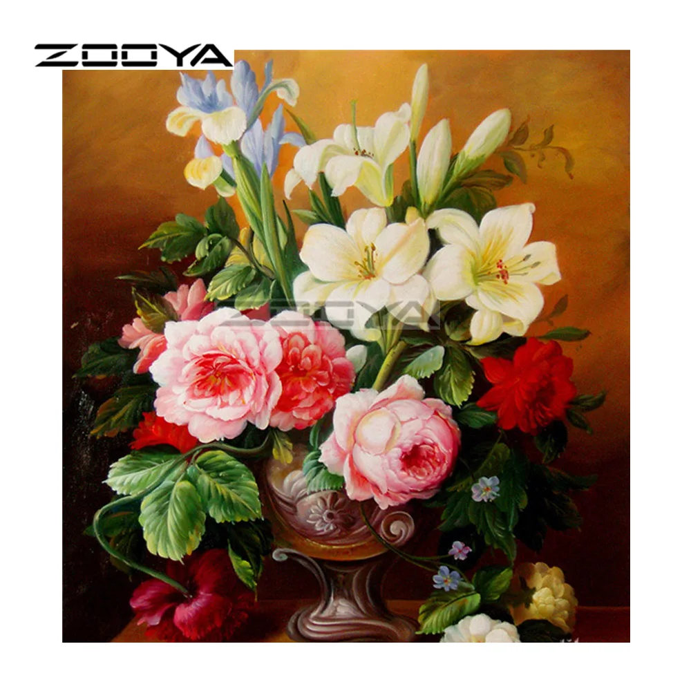 ZOOYA Sale Diamond Embroidery DIY Diamond Painting Mosaic Pictures Home Decor Flower Lily Vase Pink Flowers Painting R2222
ZOOYA Sale Diamond Embroidery DIY Diamond Painting Mosaic Pictures Home Decor Flower Lily Vase Pink Flowers Painting R2222