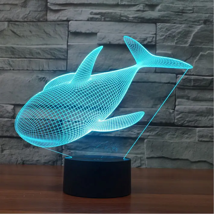 Светодиодная 3D лампа, креативный сенсорный выключатель, дистанционный Ночной светильник в виде животного, стерео, Кит, настольная лампа с 7 изменениями цвета для детей, Подарочные игрушки
Светодиодная 3D лампа, креативный сенсорный выключатель, дистанционный Ночной светильник в виде животного, стерео, Кит, настольная лампа с 7 изменениями цвета для детей, Подарочные игрушки