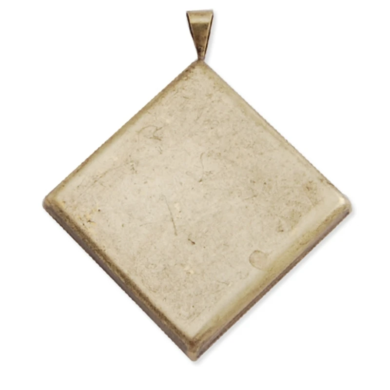 20 pcs Big Square Antique Bronze Pendant Base Fit for 25*25 mm Cabochon Settings,Vintage Blank Pad Cameo Base-C2356
20 pcs Big Square Antique Bronze Pendant Base Fit for 25*25 mm Cabochon Settings,Vintage Blank Pad Cameo Base-C2356