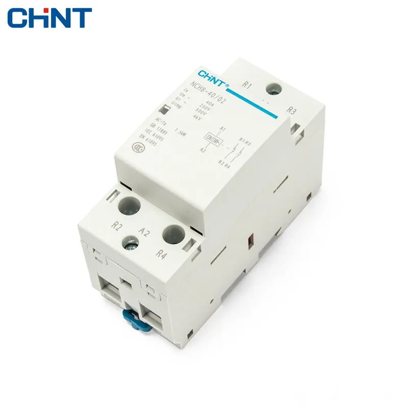 CHINT Household Small Single-phase AC Contactor 220V Rail Type NCH8-40 / 02 Two Normally Closed 40A Security
CHINT Household Small Single-phase AC Contactor 220V Rail Type NCH8-40 / 02 Two Normally Closed 40A Security