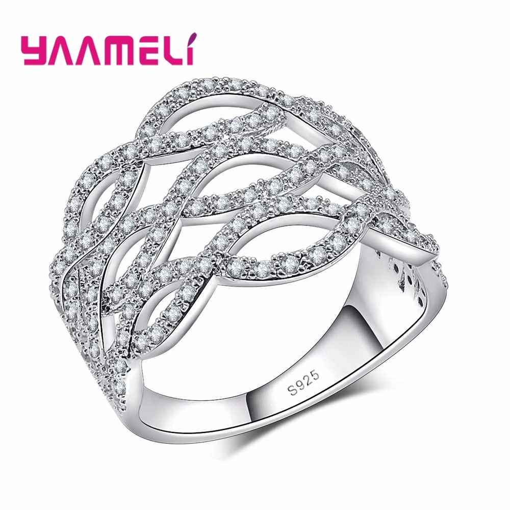 Classic Elegant Geometric Pattern Crystal Stone Ring For Women Birthday Gift Wedding Ceremony 925 Sterling Silver
Classic Elegant Geometric Pattern Crystal Stone Ring For Women Birthday Gift Wedding Ceremony 925 Sterling Silver