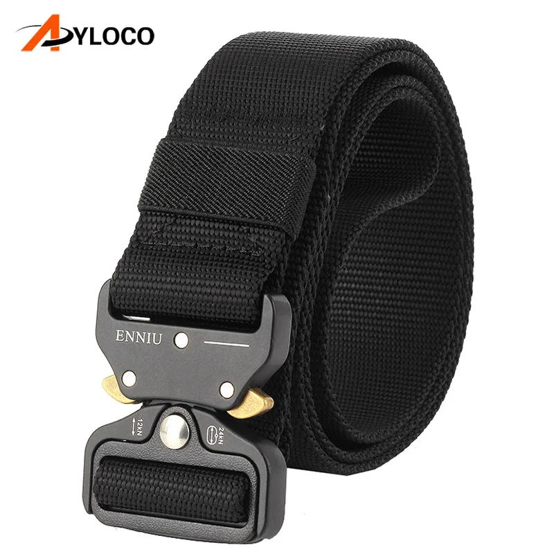 Tactical Belts Nylon Military Waist Belt with Metal Buckle Adjustable Heavy Duty Training Waist Belt Hunting Accessories
Tactical Belts Nylon Military Waist Belt with Metal Buckle Adjustable Heavy Duty Training Waist Belt Hunting Accessories