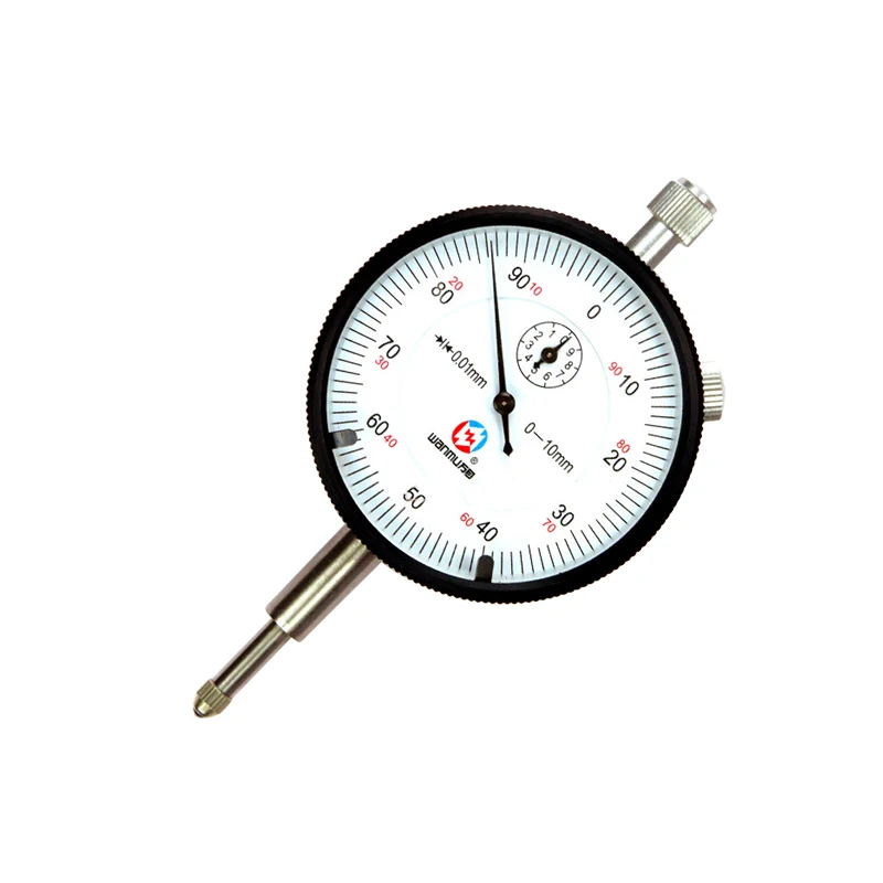 Precision Tool 0.01mm Dial Indicator Gauge 0-10mm Precise 0.01mm Resolution Indicator Gauge mesure instrument Tool
Precision Tool 0.01mm Dial Indicator Gauge 0-10mm Precise 0.01mm Resolution Indicator Gauge mesure instrument Tool