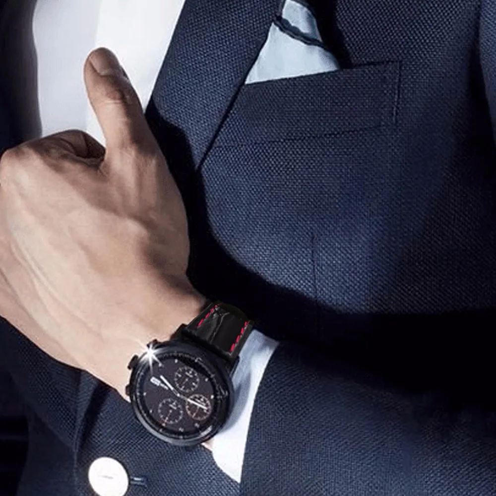 Ремешок для часов AKGLEADER 20-22 мм браслет из натуральной кожи Samsung Gear S3 S2 Huawei Watch 2P Huami