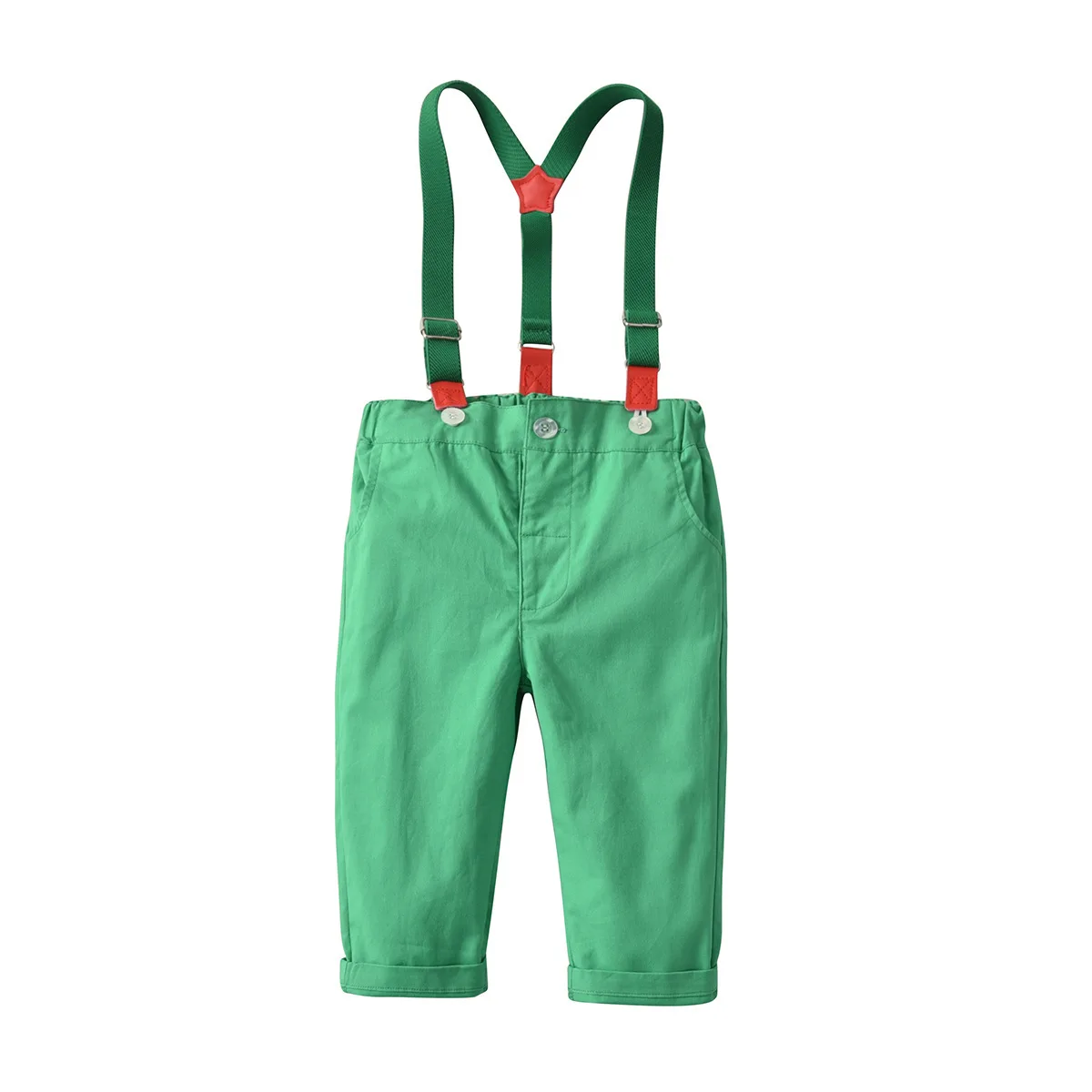 Boy's 1-4Y Spring Autumn Thin Striped Shirt Long Bib Pant Clothing Set Kids Cotton Fashion Gentleman Shirt with Bowtie Suits
Boy's 1-4Y Spring Autumn Thin Striped Shirt Long Bib Pant Clothing Set Kids Cotton Fashion Gentleman Shirt with Bowtie Suits