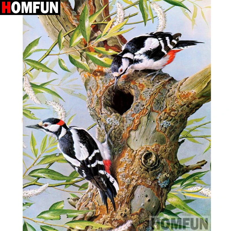 HOMFUN Full Square/Round Drill 5D DIY Diamond Painting "Bird tree" Embroidery Cross Stitch 5D Home Decor Gift A16331
HOMFUN Full Square/Round Drill 5D DIY Diamond Painting "Bird tree" Embroidery Cross Stitch 5D Home Decor Gift A16331