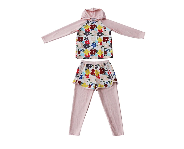 AONIHUA 2017 New Printed Floral Hooded Two piece Swimsuit for Girls kids Quickly Dry Long sleeve swimwear Children bathing suit
AONIHUA 2017 New Printed Floral Hooded Two piece Swimsuit for Girls kids Quickly Dry Long sleeve swimwear Children bathing suit