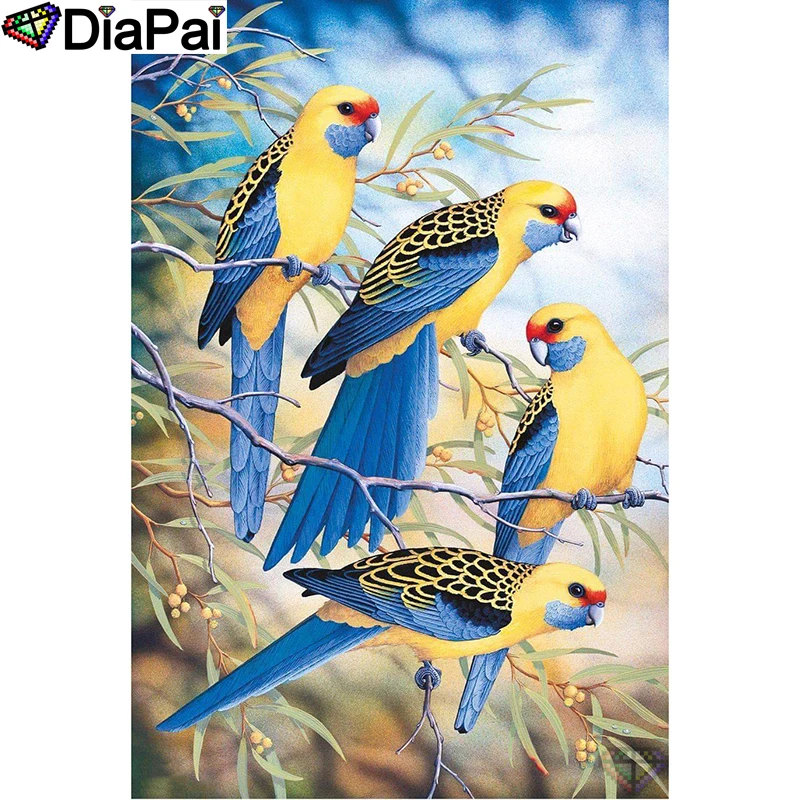 DIAPAI 100% Full Square/Round Drill 5D DIY Diamond Painting "Animal parrot bird" Diamond Embroidery Cross Stitch 3D Decor A18988
DIAPAI 100% Full Square/Round Drill 5D DIY Diamond Painting "Animal parrot bird" Diamond Embroidery Cross Stitch 3D Decor A18988