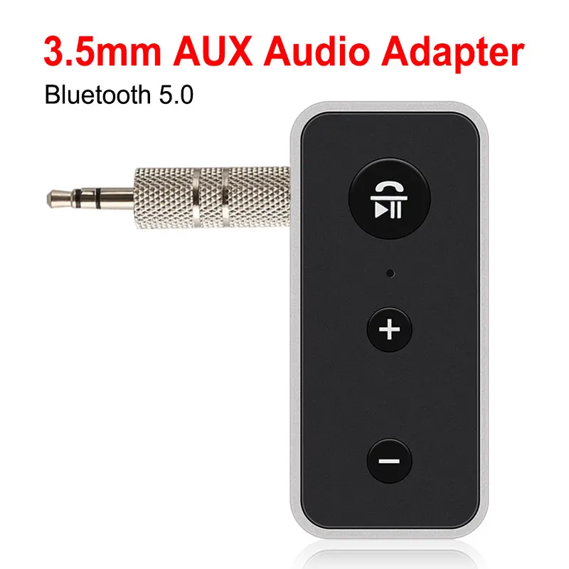 Rechargeable Hands-free 5.0 Wireless Bluetooth Audio Receiver 3.5mm Car Aux Bluetooth Adapter for Speaker Headphone
Rechargeable Hands-free 5.0 Wireless Bluetooth Audio Receiver 3.5mm Car Aux Bluetooth Adapter for Speaker Headphone