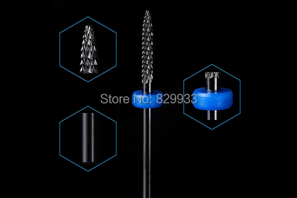 1PC Electric Manicure Pedicure Hobby Nail Art Salon Drill Black Needle Cuticle Clean Ceramic Nail Drills Foot Rasps Bits Tools
1PC Electric Manicure Pedicure Hobby Nail Art Salon Drill Black Needle Cuticle Clean Ceramic Nail Drills Foot Rasps Bits Tools