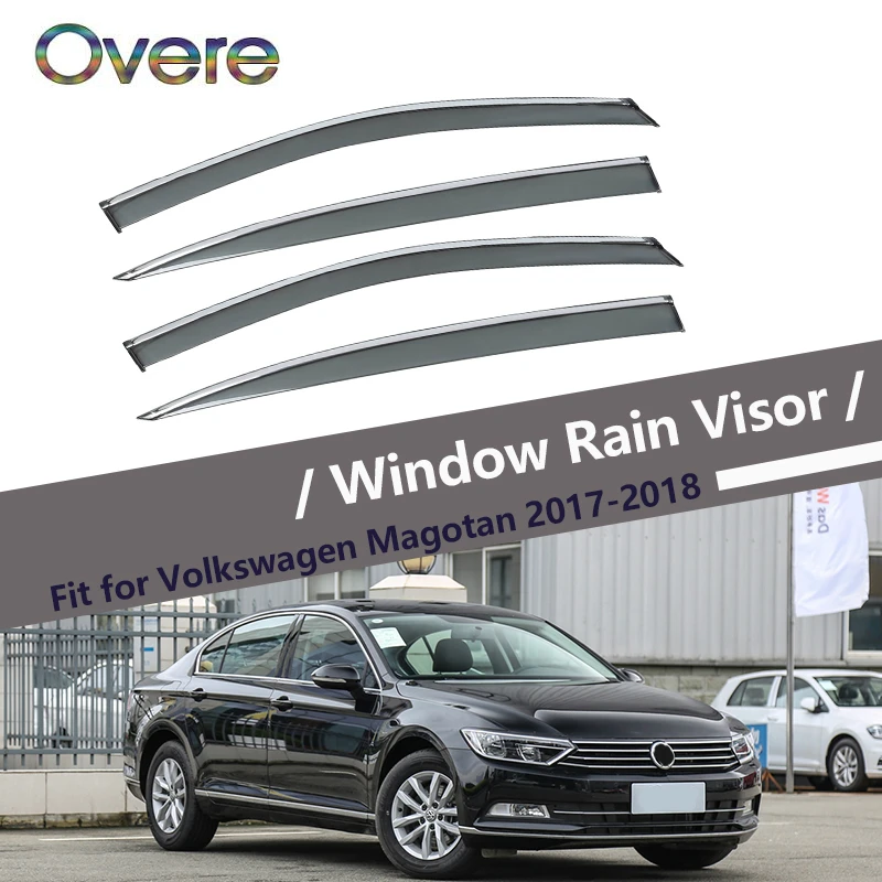 Overe 4Pcs/1Set Smoke Window Rain Visor For Volkswagen VW Magotan 2017 2018 Styling Awnings Shelters Guard ABS Accessories
Overe 4Pcs/1Set Smoke Window Rain Visor For Volkswagen VW Magotan 2017 2018 Styling Awnings Shelters Guard ABS Accessories