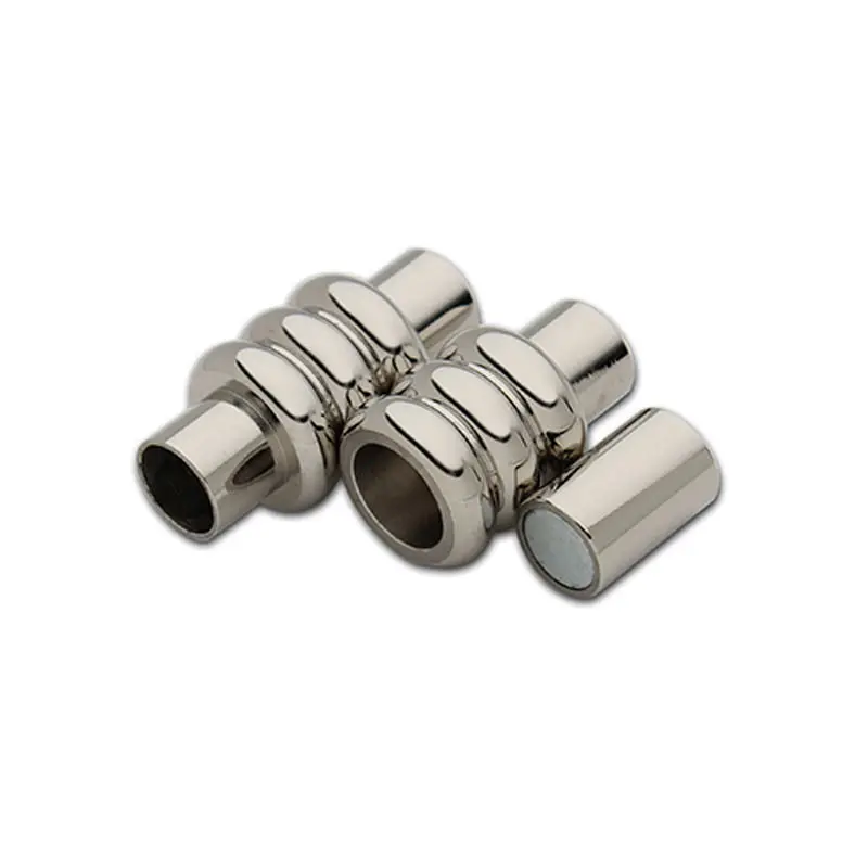 1pcs/lot Stainless Steel Magnetic Clasps Hooks Connector Fits 5mm Round Leather Cord Necklaces Bracelets Jewelry Findings F2286
1pcs/lot Stainless Steel Magnetic Clasps Hooks Connector Fits 5mm Round Leather Cord Necklaces Bracelets Jewelry Findings F2286