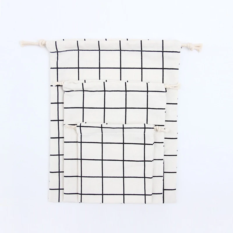 Gray/ White/Black 10PCS Lattice Print Jewelry Candy Gift Packing Bag Cotton With Drawstring Bag Candy Gift Bag Jewelry Pouches
Gray/ White/Black 10PCS Lattice Print Jewelry Candy Gift Packing Bag Cotton With Drawstring Bag Candy Gift Bag Jewelry Pouches