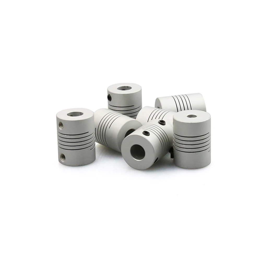 10Pcs/Lot Flexible Shaft Coupler Aluminum Alloy Elastic Coupling 3D Printer Parts Stepper Motor for MakerBot RepRap UP Mendel I3
10Pcs/Lot Flexible Shaft Coupler Aluminum Alloy Elastic Coupling 3D Printer Parts Stepper Motor for MakerBot RepRap UP Mendel I3